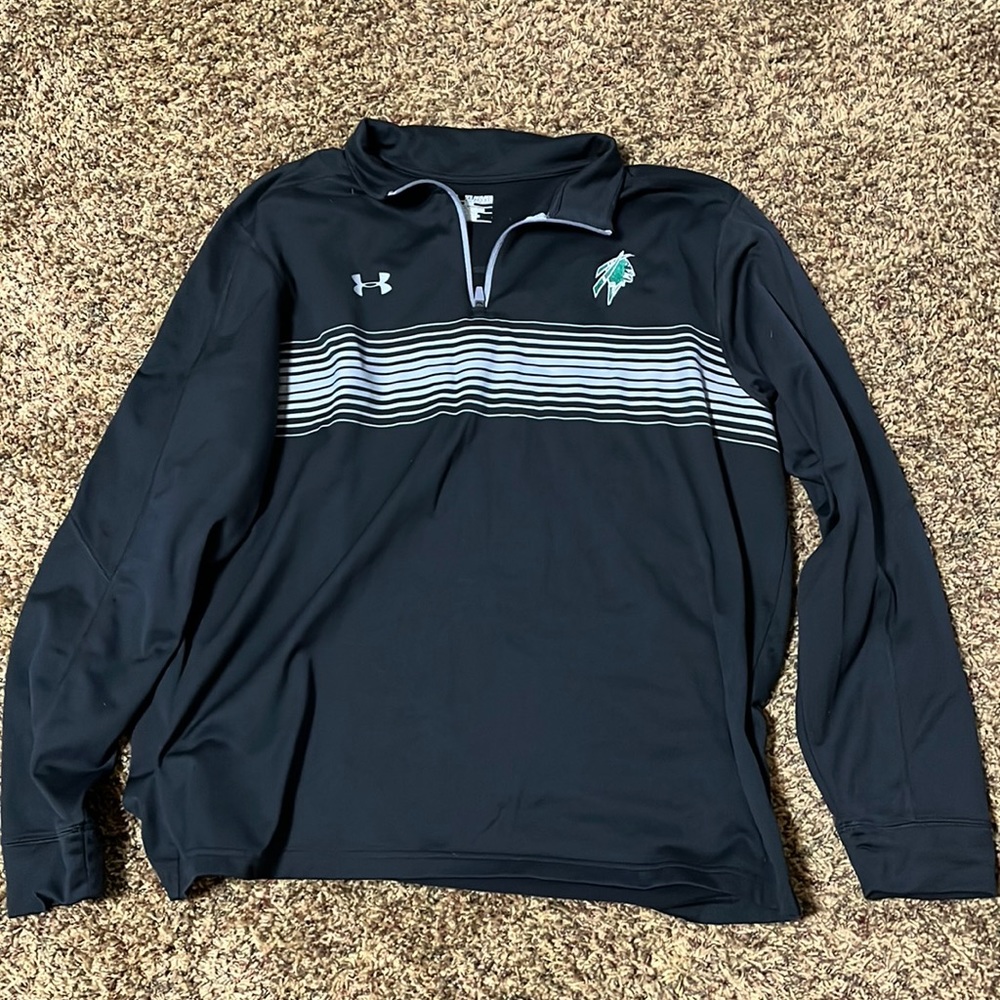 Mens Under Armour Indians quarter zip